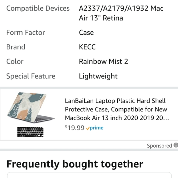 💥3/$15 MacBook Air 13 inch case - Picture 2 of 4